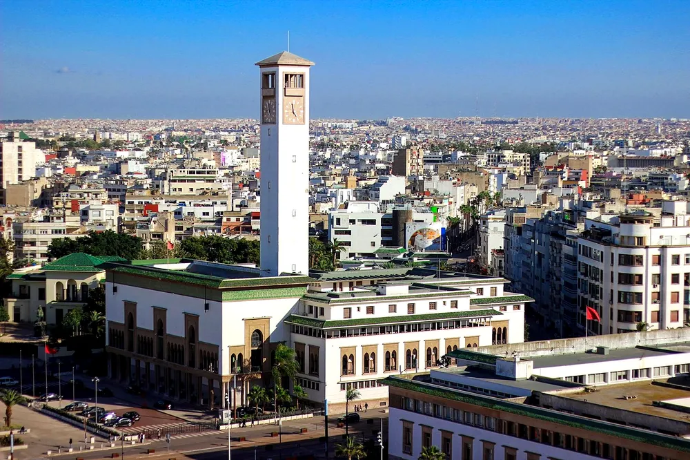 Art Deco architecture in downtown Casablanca