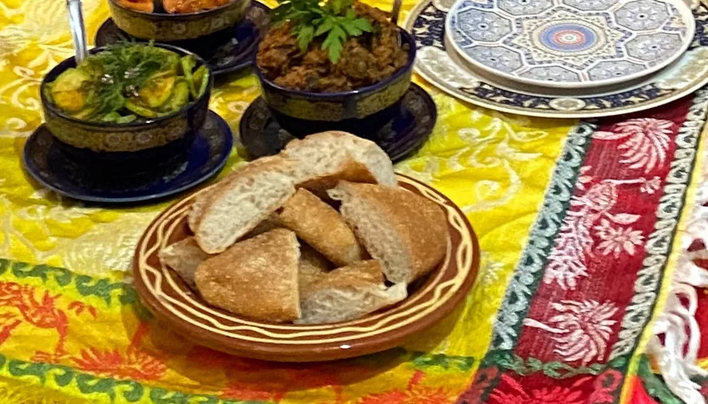 Spices at a Marrakech market for a Moroccan cooking class