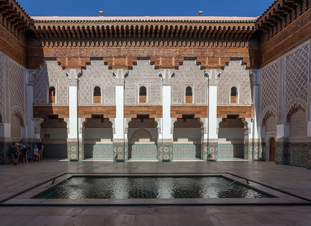 Ben Youssef Madrasa in the Marrakech medina